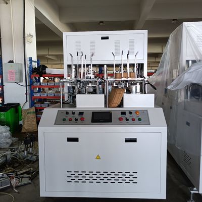 40-50/Min Chj-A دستگاه ساخت جعبه کاغذ ناهار اتوماتیک