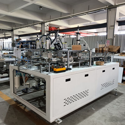 دستگاه ساخت جعبه کاغذ پلاستیکی Rhzh-400s 32-36/Min